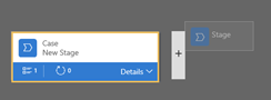 Drag a business process stage