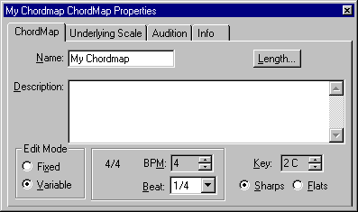 Chordmap Properteis Chordmap Tab
