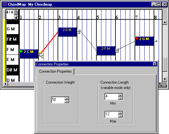 Variable-length connections 