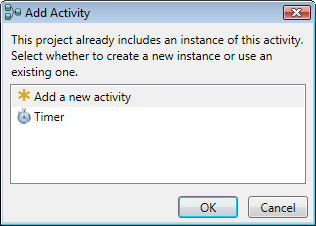 Add Activity Dialog