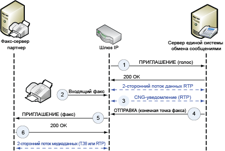 Уведомление CNG с помощью узла SIP