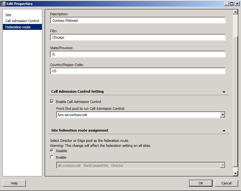 Migration Disable Federation