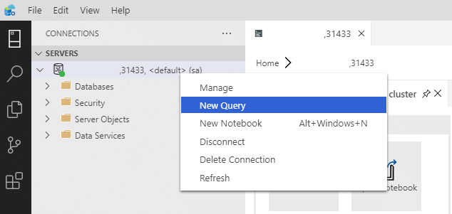 SQL Server master instance query