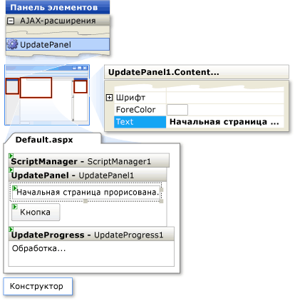 Урок UpdateProgress