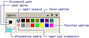 Окно выбора цвета