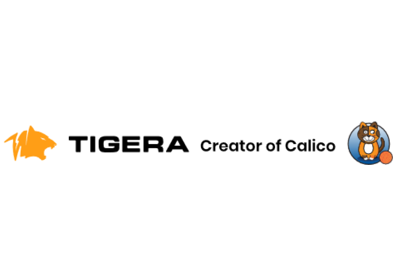 Logotyp för Tigera Calico.