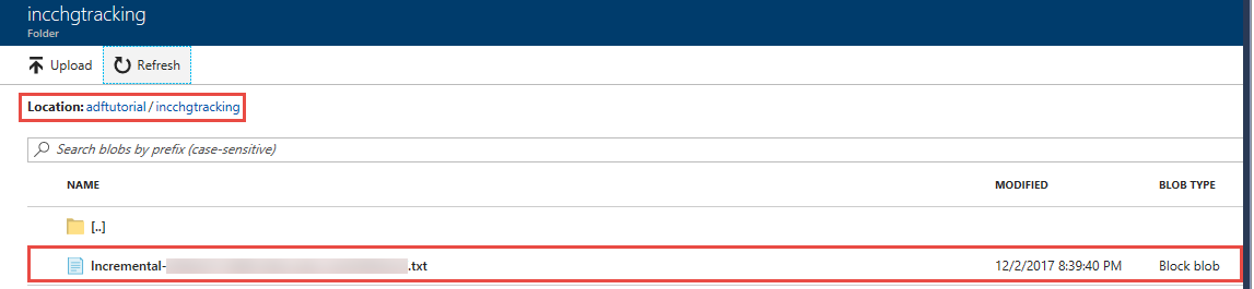 Utdatafil från fullständig kopia