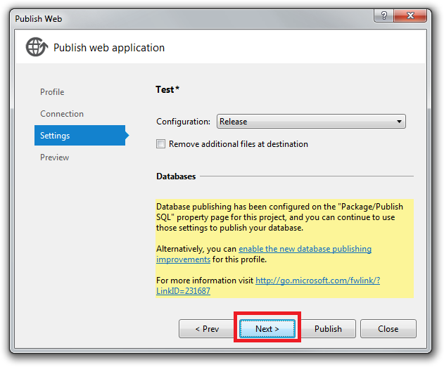 Publish_Web_wizard_Settings_tab_Migrate