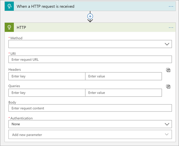 Lägg till HTTP-aktivitet