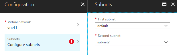 Microsoft.Network.VirtualNetworkCombo befintlig