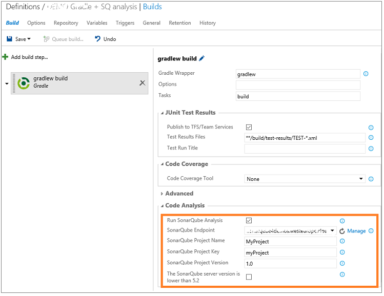 Run SonarQube Analysis 