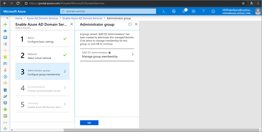 Visa Microsoft Entra-administratörsgruppen.