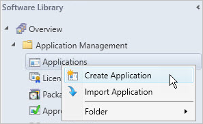 Create application