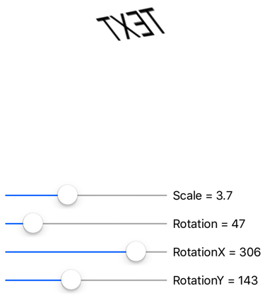 Reverse bindings.