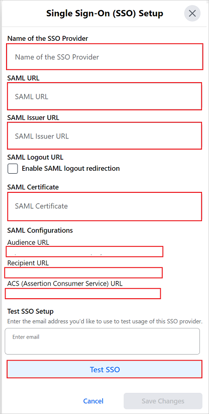 Authentication Tab