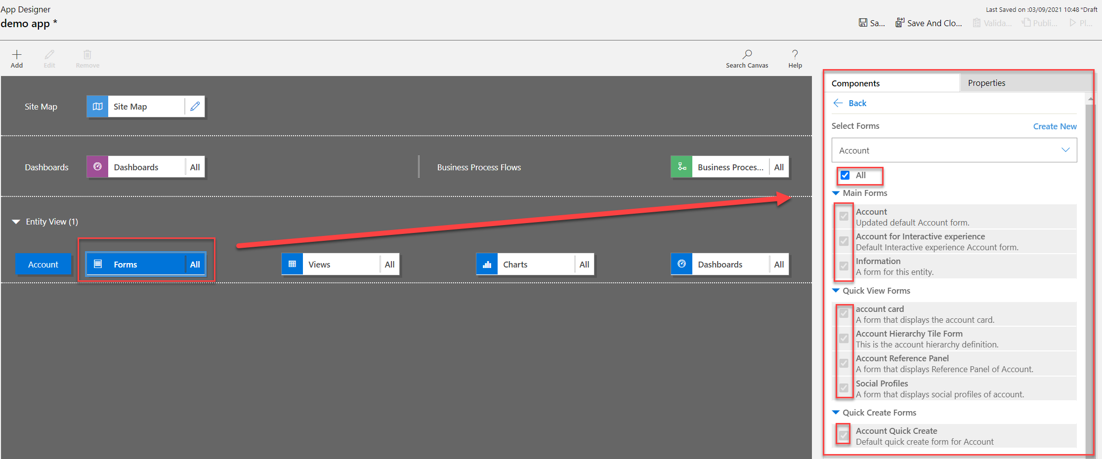 Modellbaserad appdesigner i utkaststadiet