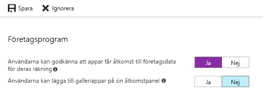 Skärmbild av Azure-portalen.