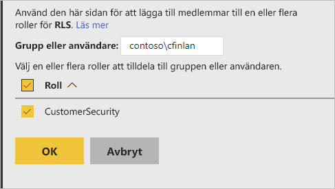 Lägg till medlem till roll