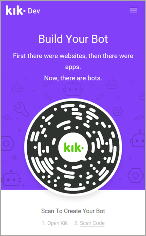 Kik dev portal