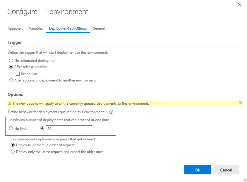 parallel deployments