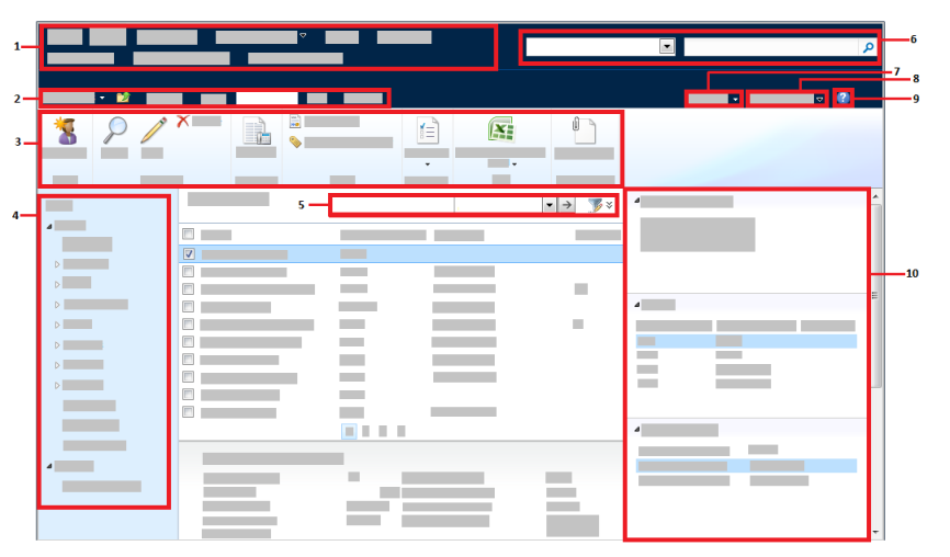 Sidan Enterprise Portal-komponenter