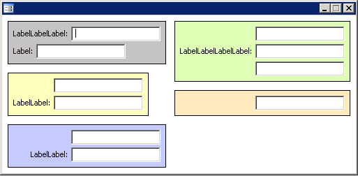 Effect of AlignControl and AlignChild properties