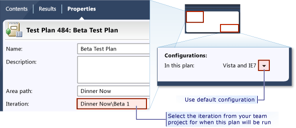 Test Plan Properties