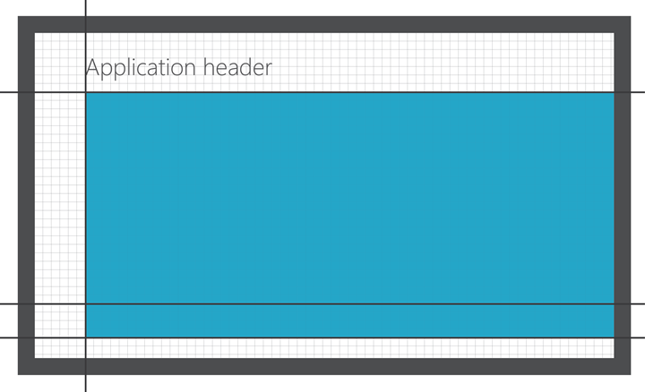 Illustration of content region