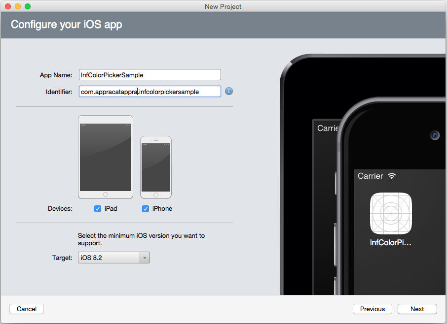 Setting the Identifier