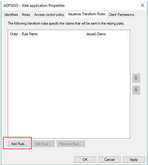 Issue Transformation Add Rule