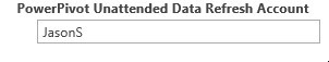 konto för obevakad datauppdatering