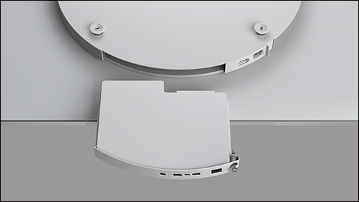 Figure 4. Unimpeded removal of compute cartridge .