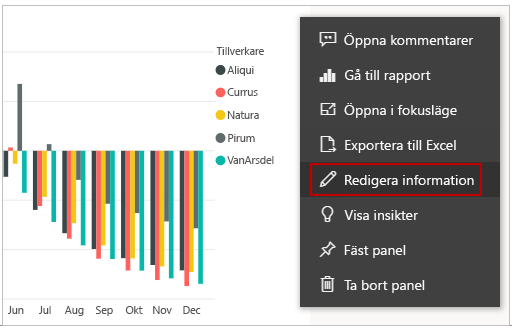 Skärmbild av alternativet Redigera detaljer.