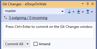 Ctrl+Enter to Commit