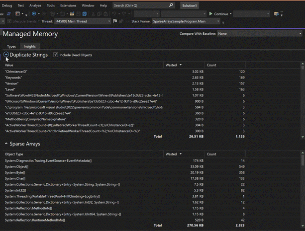 Sparse Array