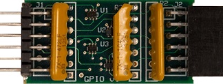 Picture of a GPIO adapter for MITT.