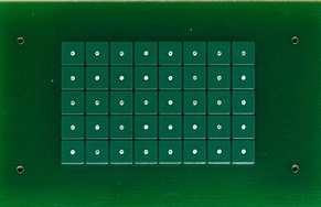 Picture of a touch simulator pad.