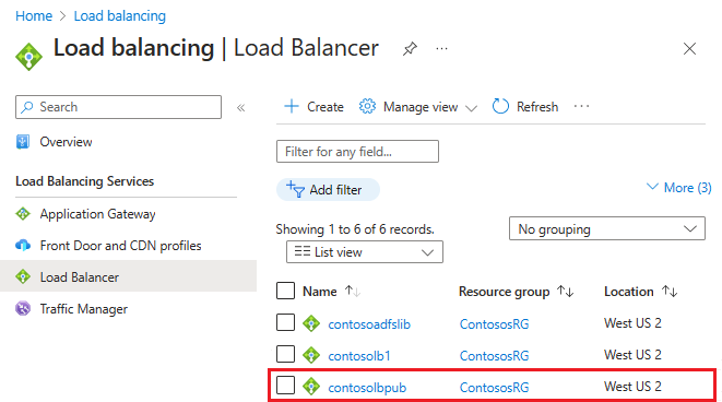 Screenshot showing how to save an inbound rule.