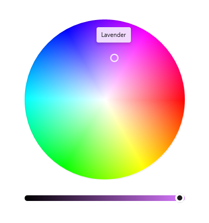 A simple color picker