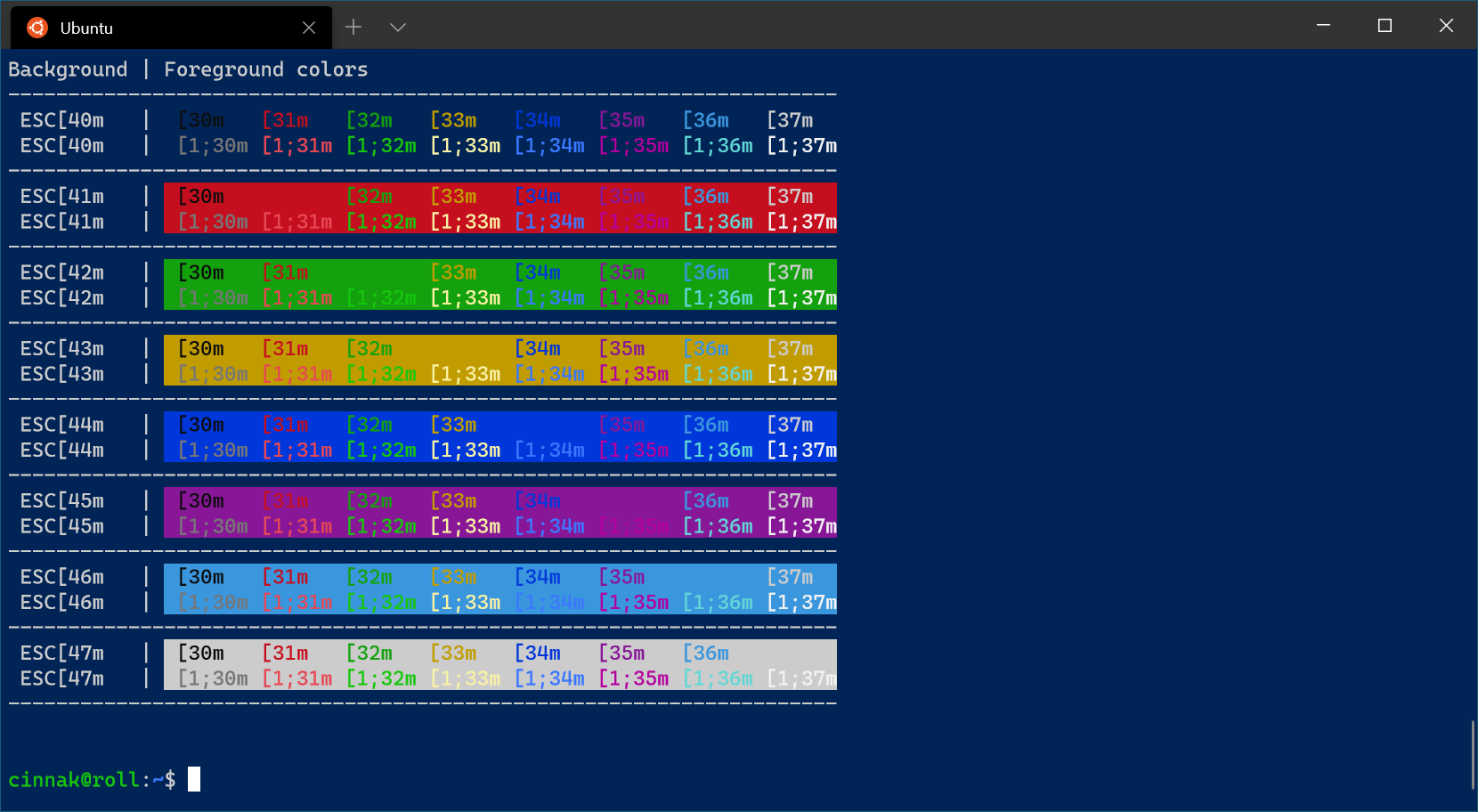 Windows Terminal Campbell Powershell color scheme