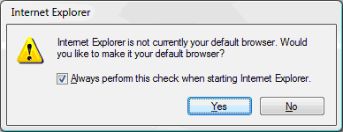 screen shot of an example dialog box