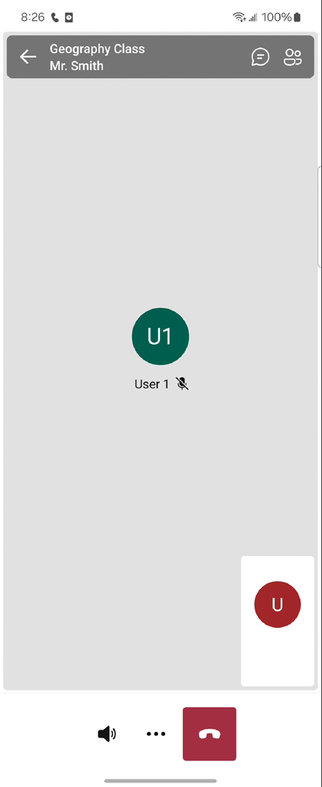 Screenshot that shows the experience removing buttons in the UI Library.