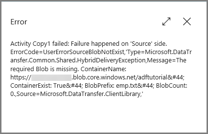 Pipeline error