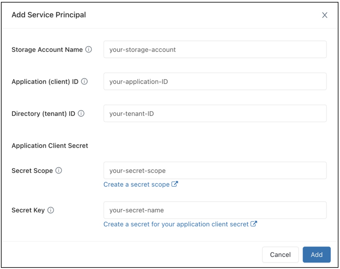 ADLS2 storage account