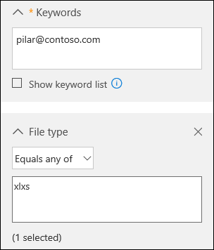 keyword dialog example 1.