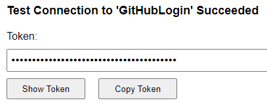 Test OAuth setting in Azure token