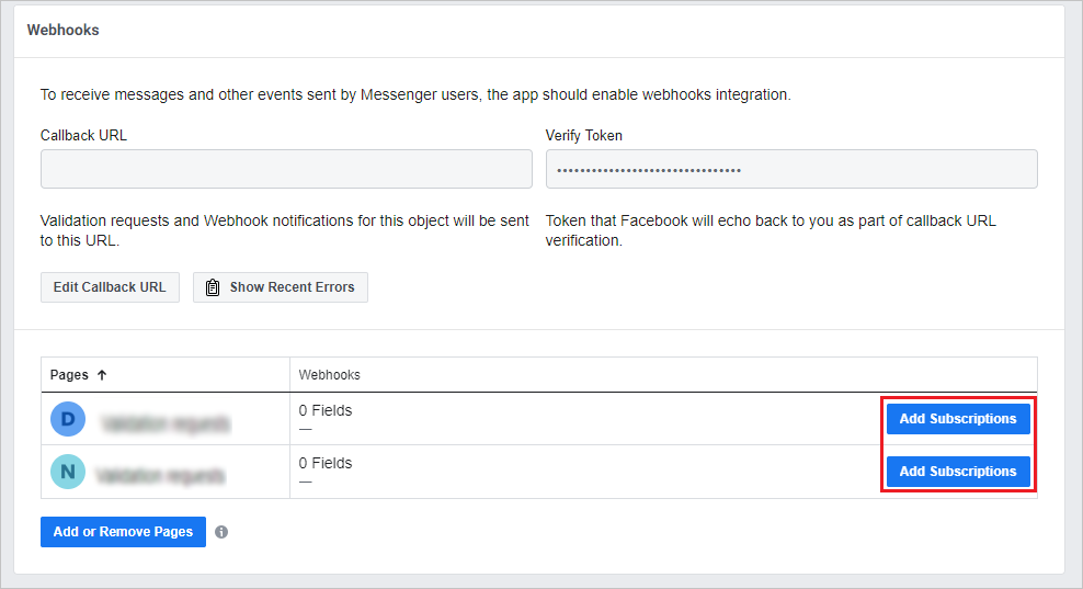 เพิ่มการสมัครใช้งาน webhook