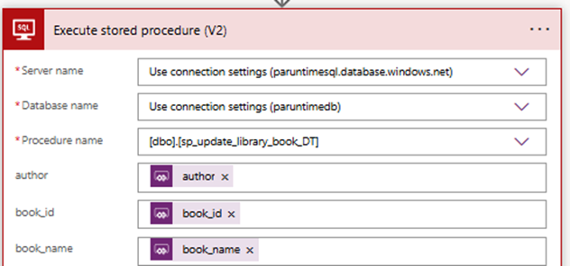 ดำเนินการ Stored Procedure