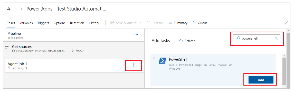 เพิ่ม PowerShell