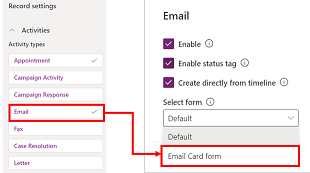 สร้างและใช้ฟอร์มบัตรในไทม์ไลน์